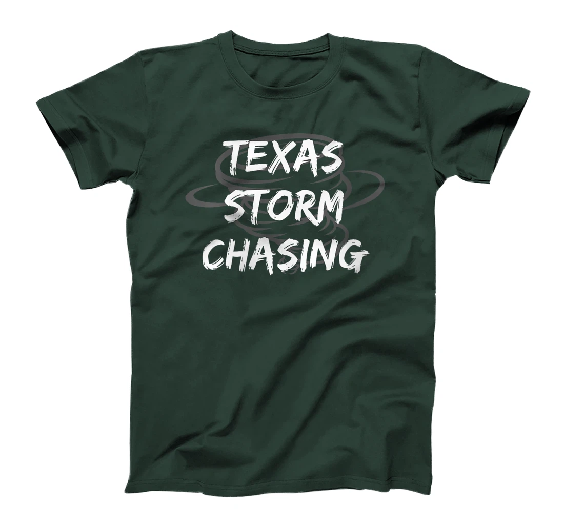 Womens Weather Texas Storm Clouds and Tornado Chasing T-Shirt