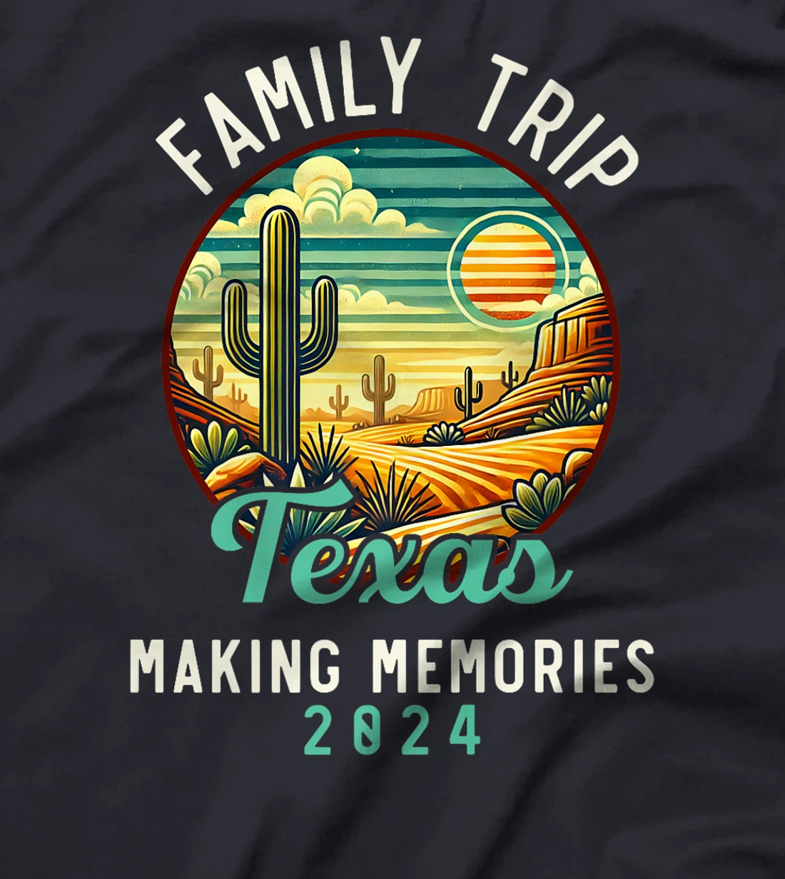Texas Family Trip 2024 Making Memories Family Vacation Premium T-Shirt