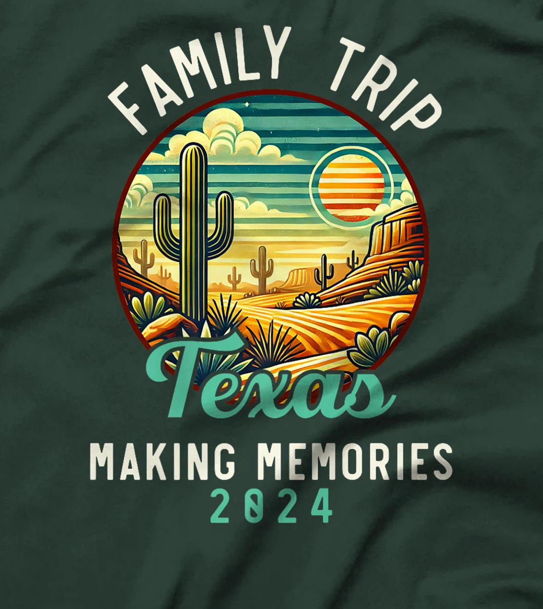 Texas Family Trip 2024 Making Memories Family Vacation Premium T-Shirt