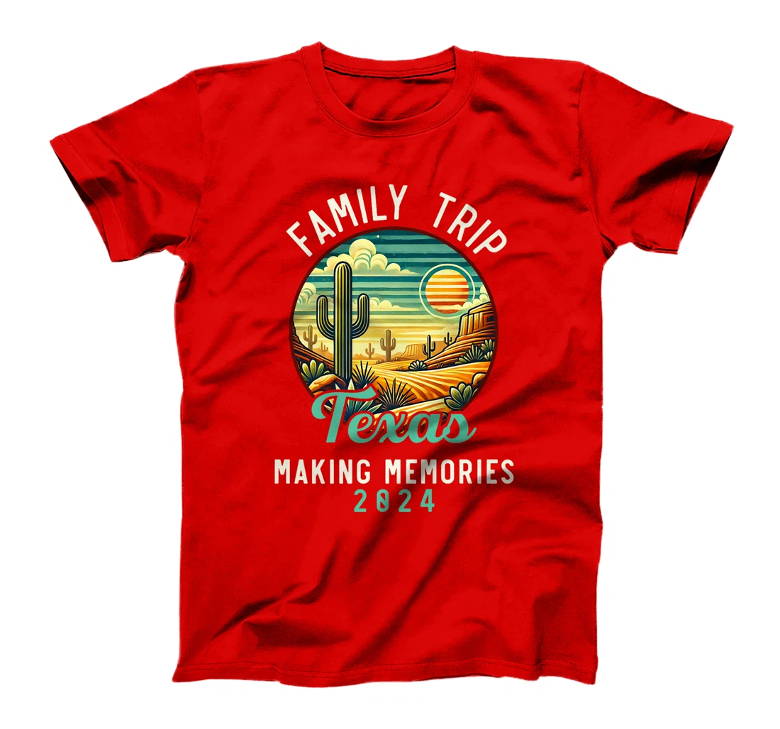 Texas Family Trip 2024 Making Memories Family Vacation Premium T-Shirt