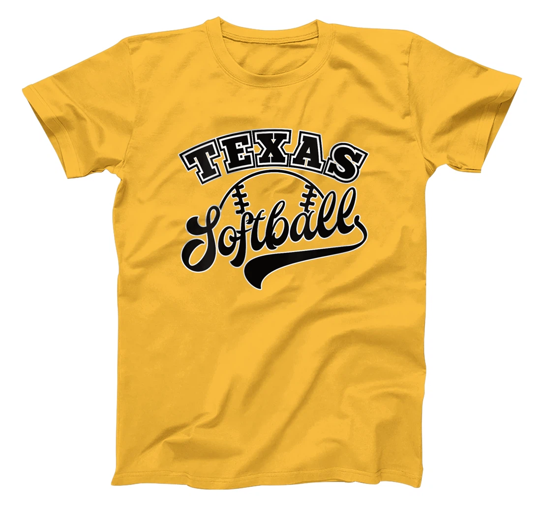 Womens Texas Softball - Softball Fan T-Shirt