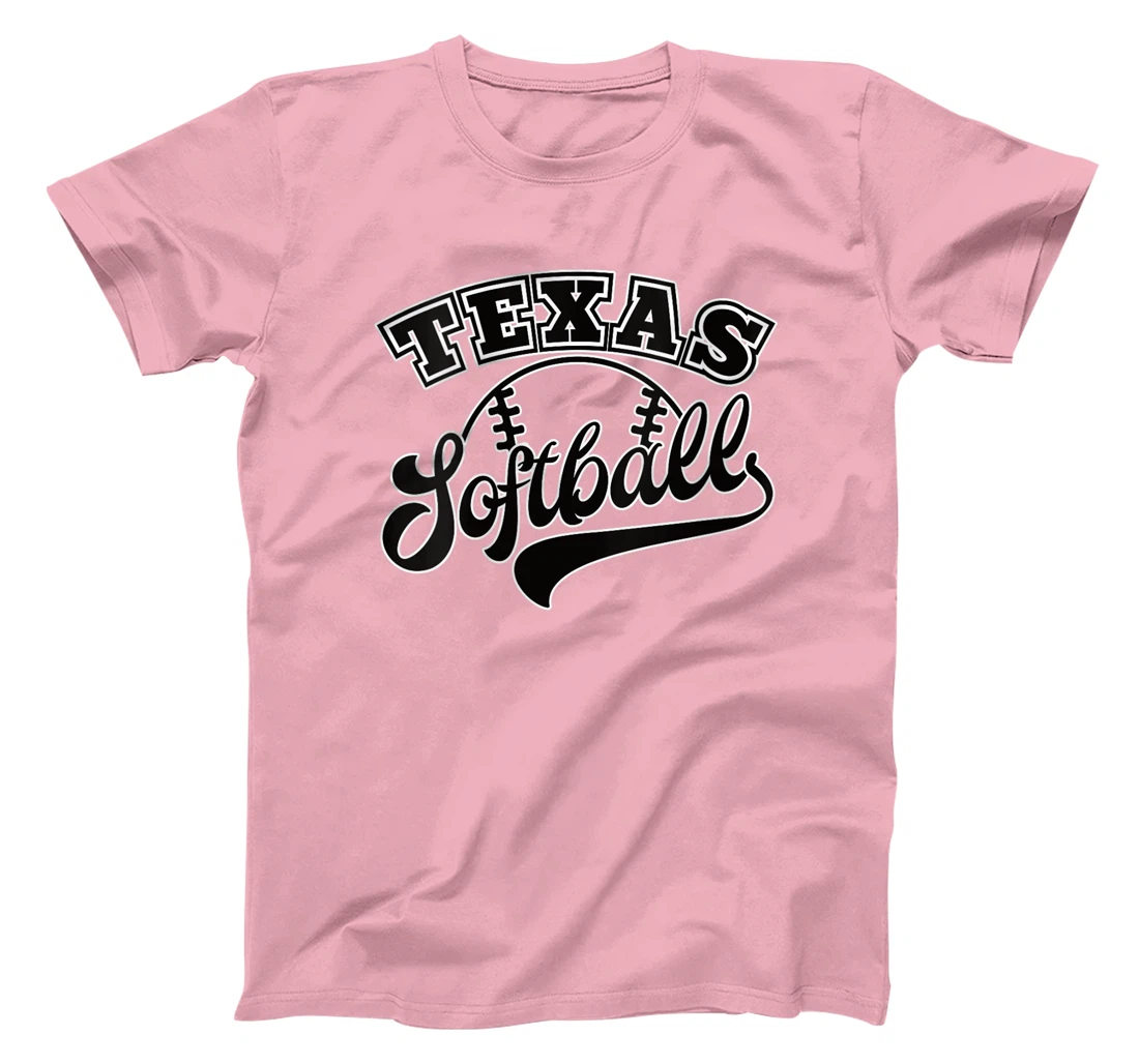 Womens Texas Softball - Softball Fan T-Shirt