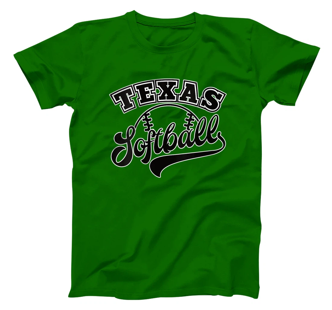 Womens Texas Softball - Softball Fan T-Shirt