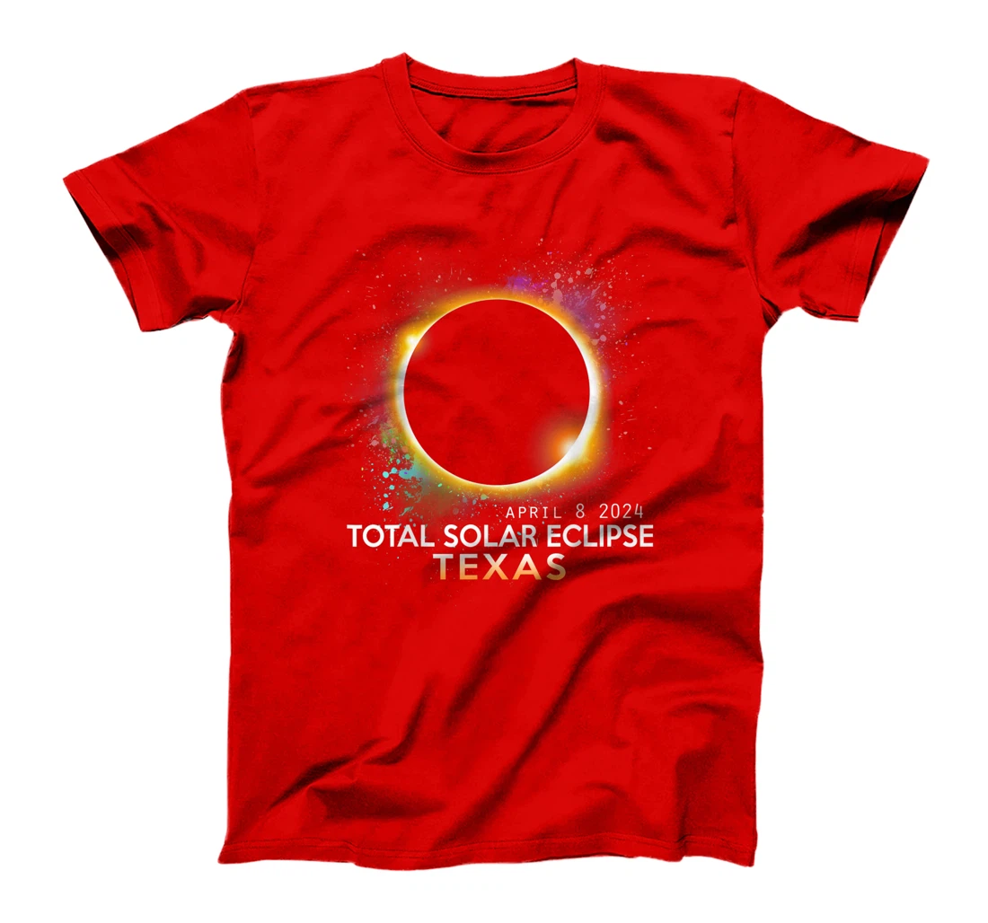 Totality Total Solar Eclipse April 8 2024 Texas T-Shirt
