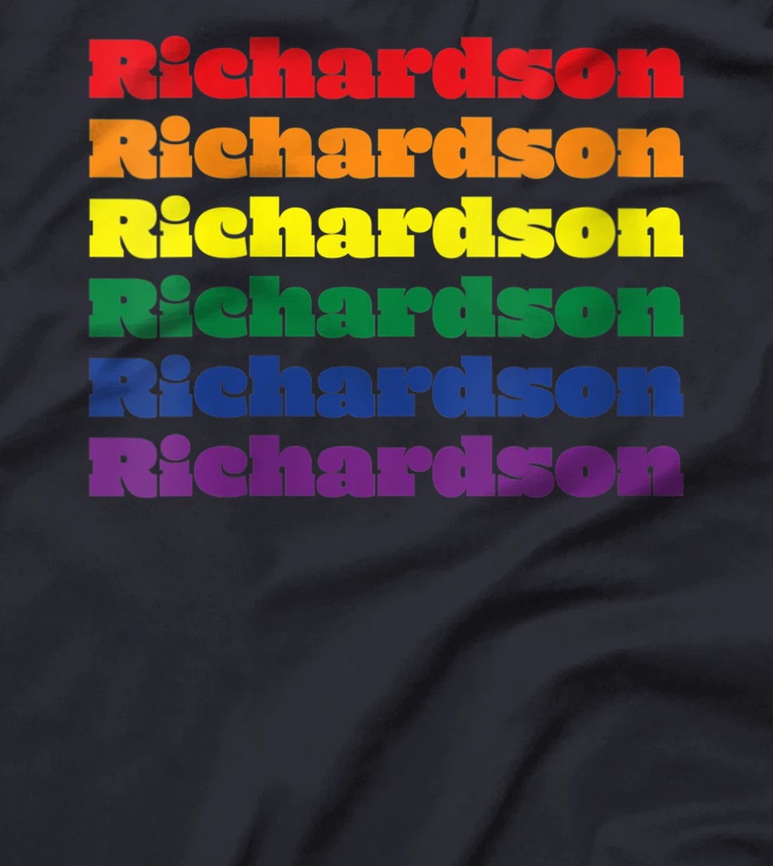 Womens Richardson Texas LGBTQ Gay Pride Month Rainbow Solidarity T-Shirt