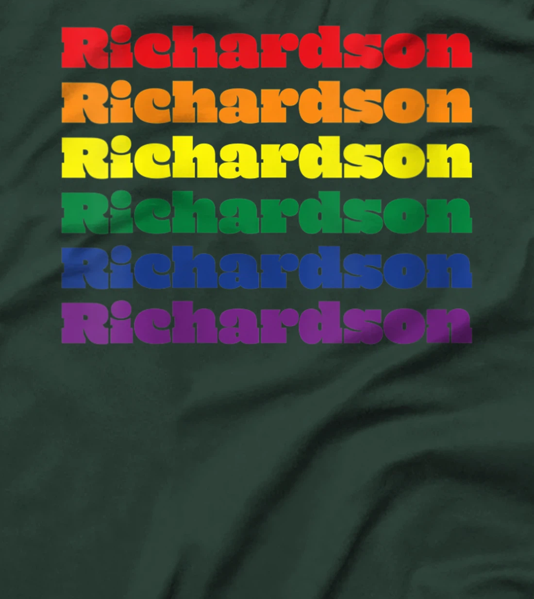 Womens Richardson Texas LGBTQ Gay Pride Month Rainbow Solidarity T-Shirt