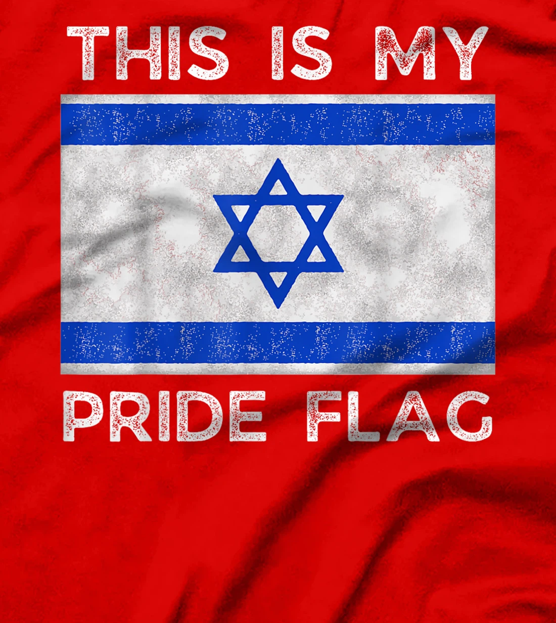 This is My Pride Flag Israeli Flag T-Shirt