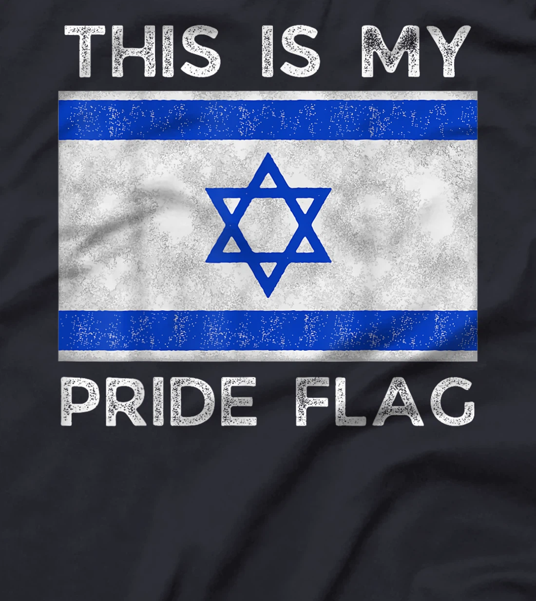 This is My Pride Flag Israeli Flag T-Shirt