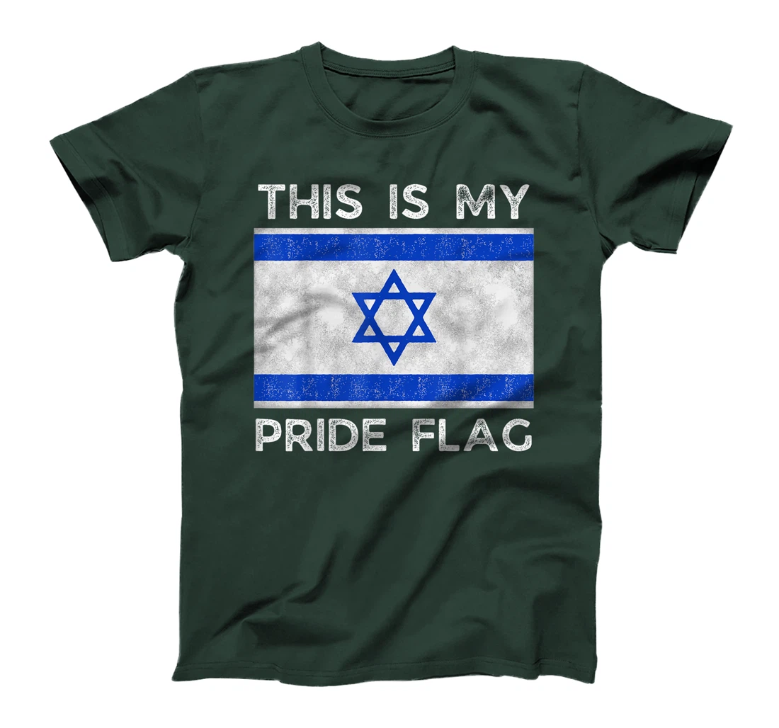 This is My Pride Flag Israeli Flag T-Shirt