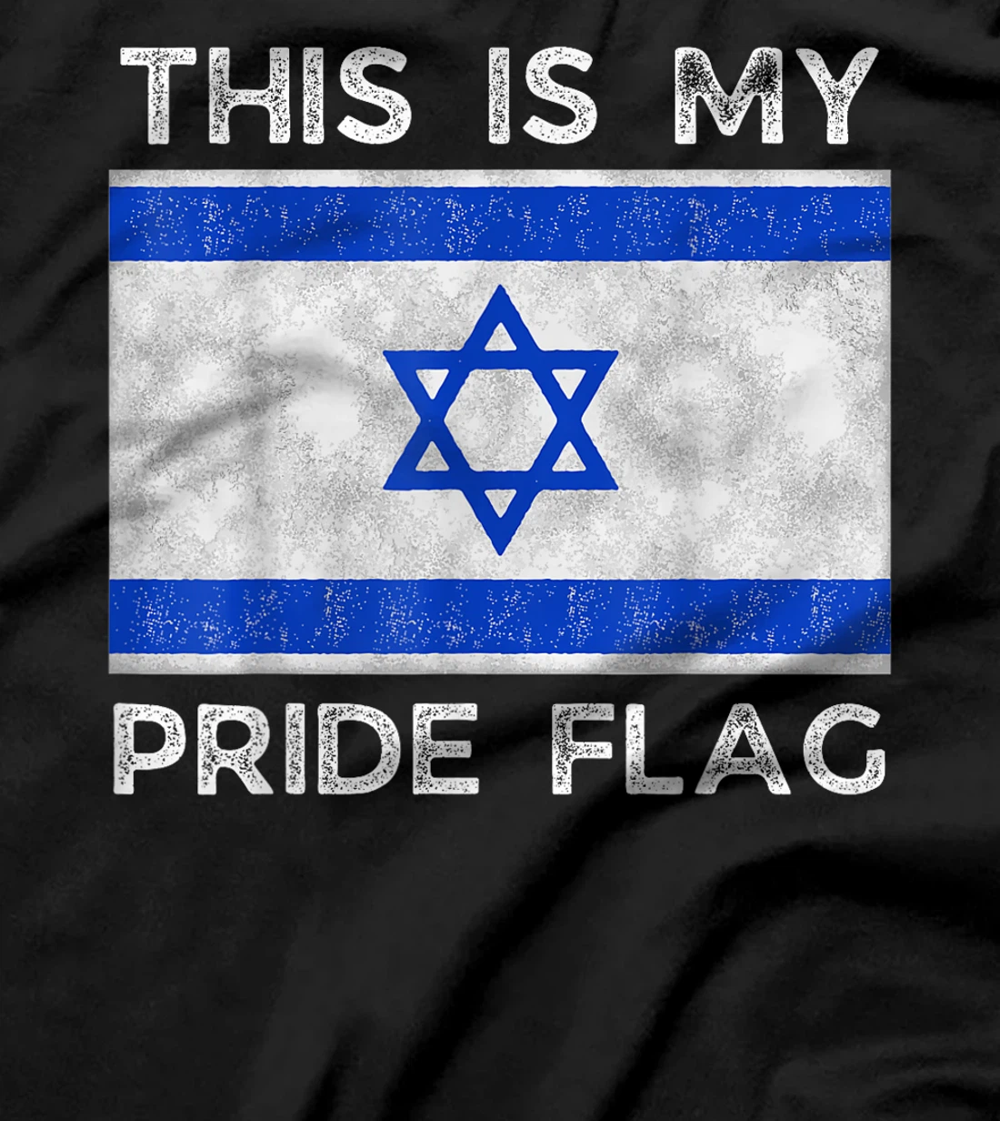 This is My Pride Flag Israeli Flag T-Shirt