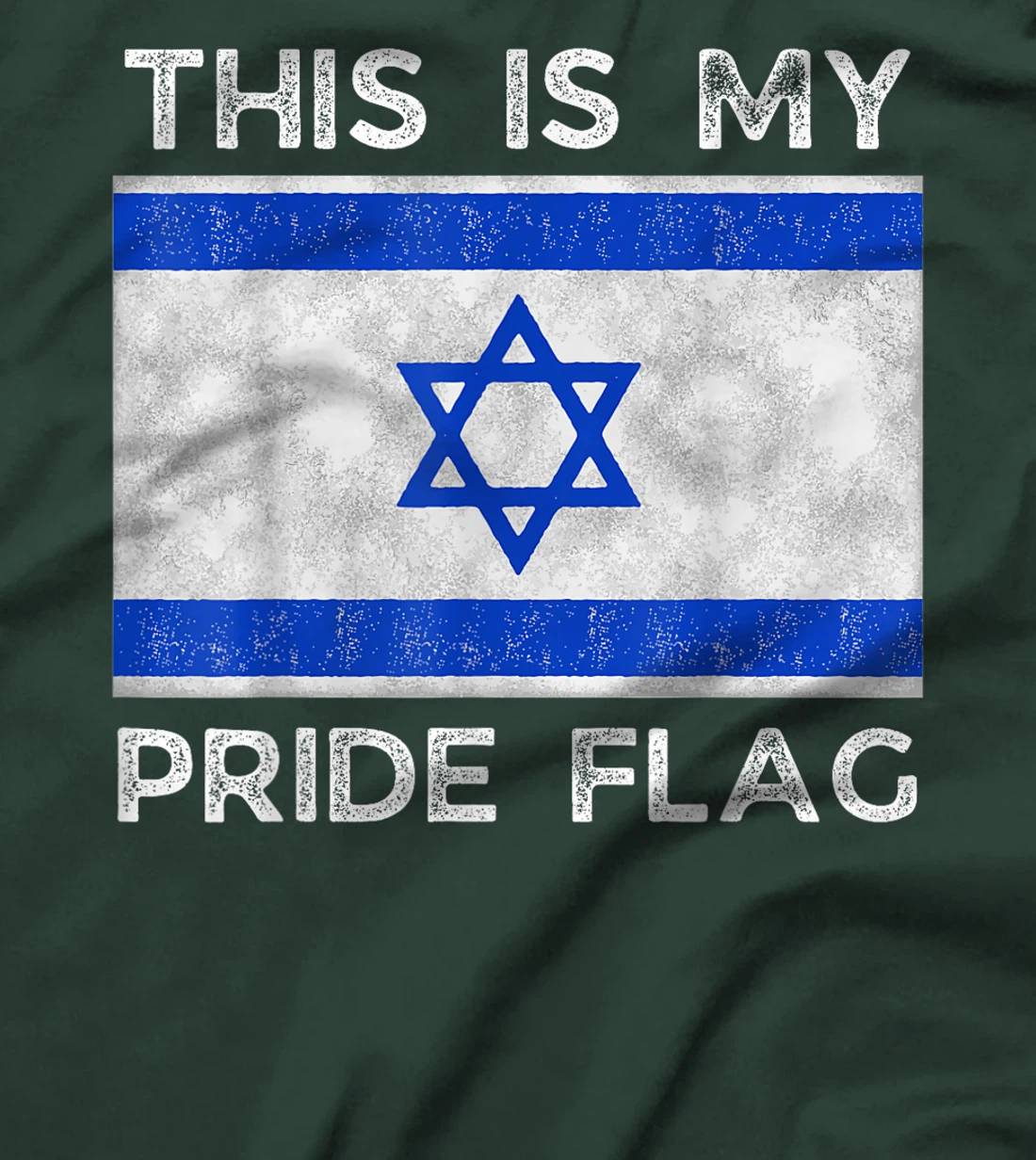 This is My Pride Flag Israeli Flag T-Shirt