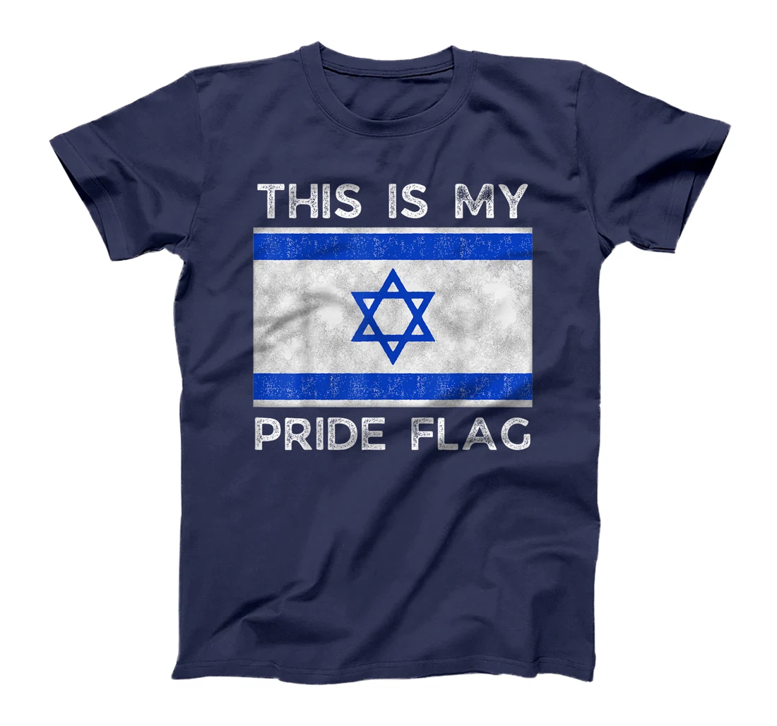 This is My Pride Flag Israeli Flag T-Shirt