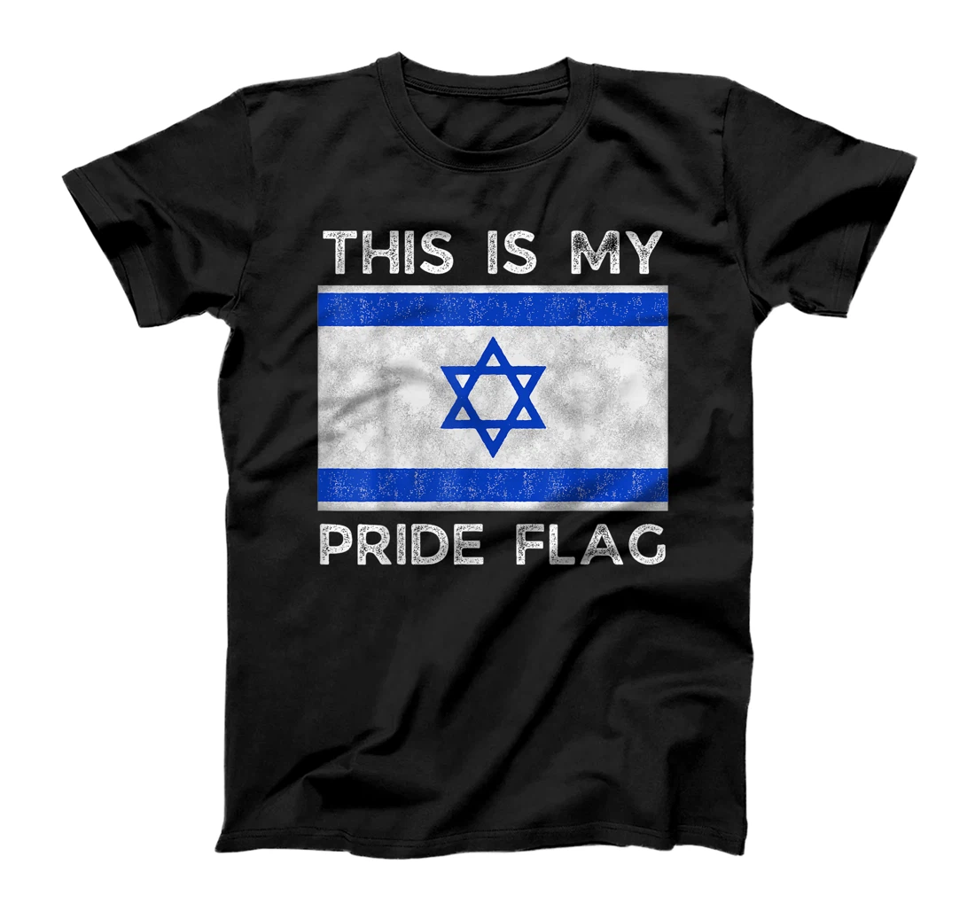 This is My Pride Flag Israeli Flag T-Shirt