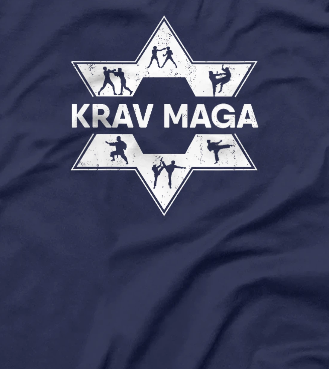 Womens Krav Maga Israeli Martial Arts Star T-Shirt