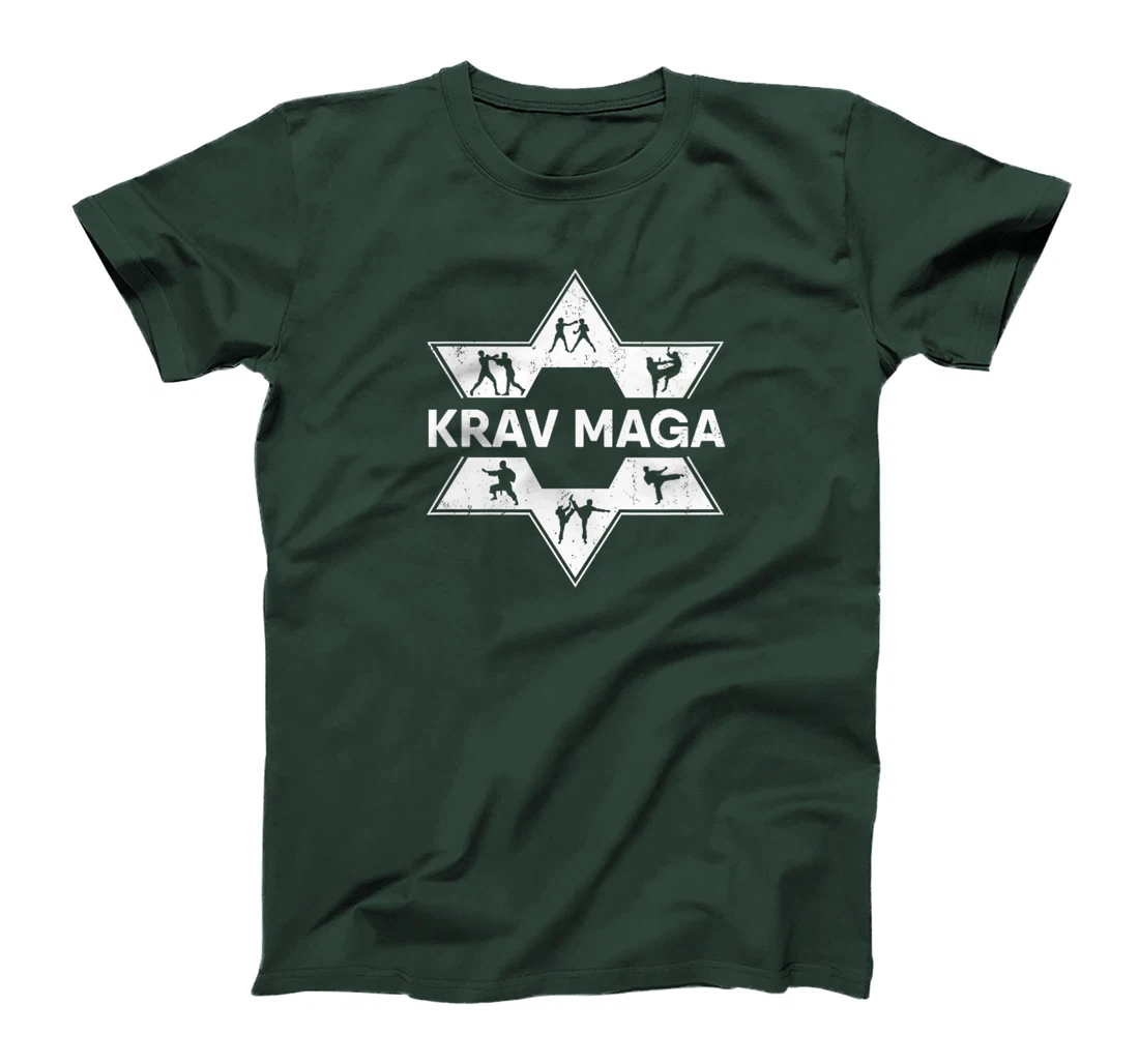 Womens Krav Maga Israeli Martial Arts Star T-Shirt