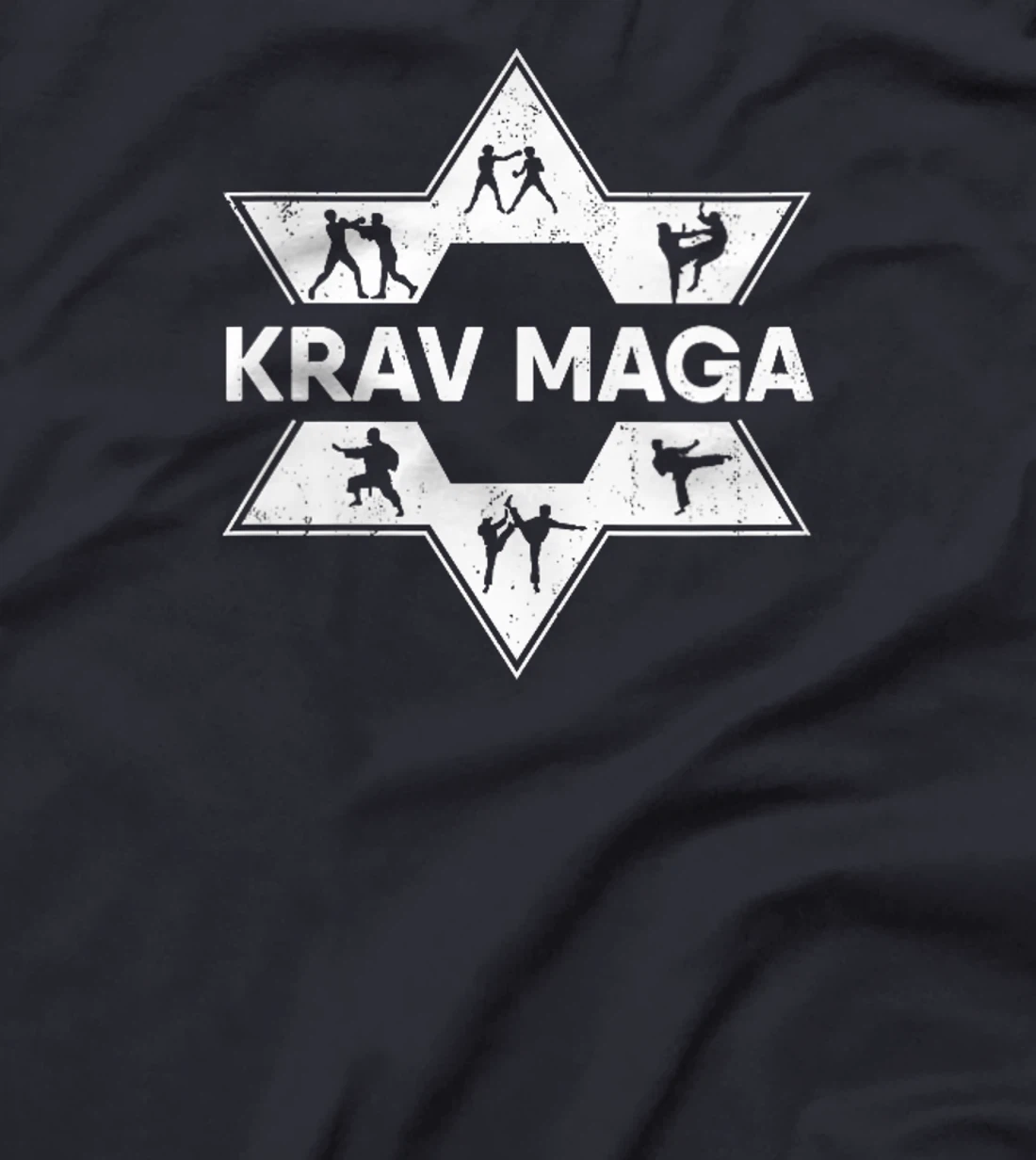 Womens Krav Maga Israeli Martial Arts Star T-Shirt