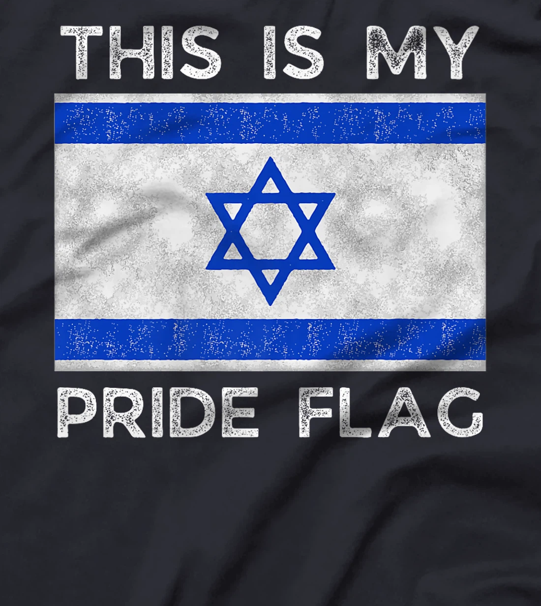 This is My Pride Flag Israeli Flag Premium T-Shirt