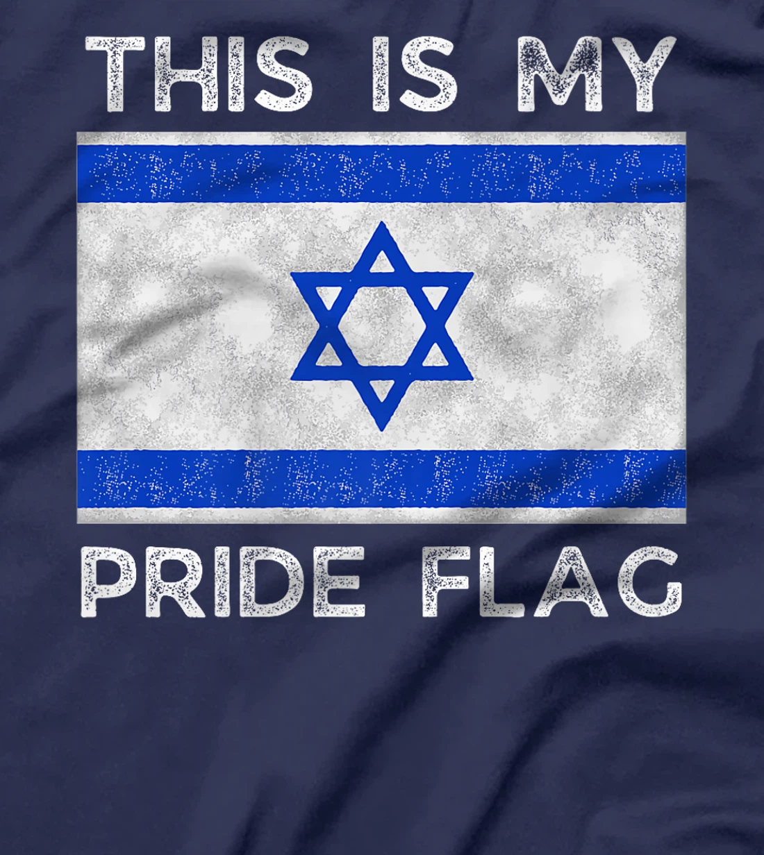 This is My Pride Flag Israeli Flag Premium T-Shirt
