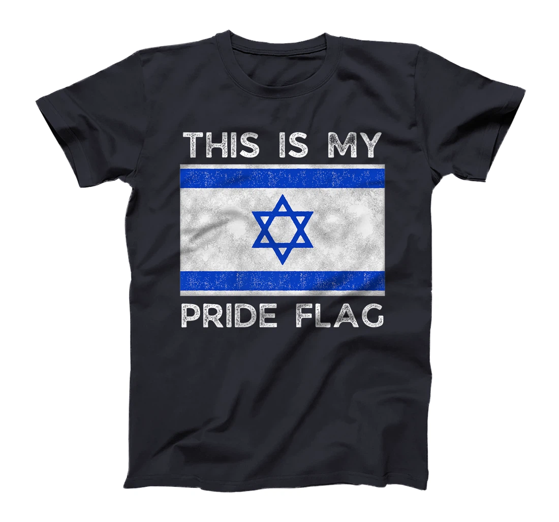 This is My Pride Flag Israeli Flag Premium T-Shirt