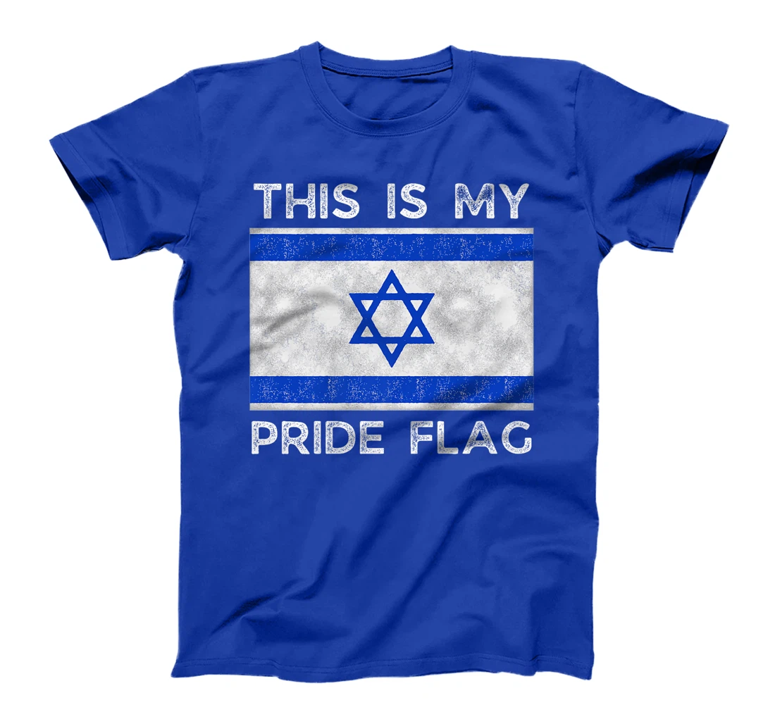 This is My Pride Flag Israeli Flag Premium T-Shirt