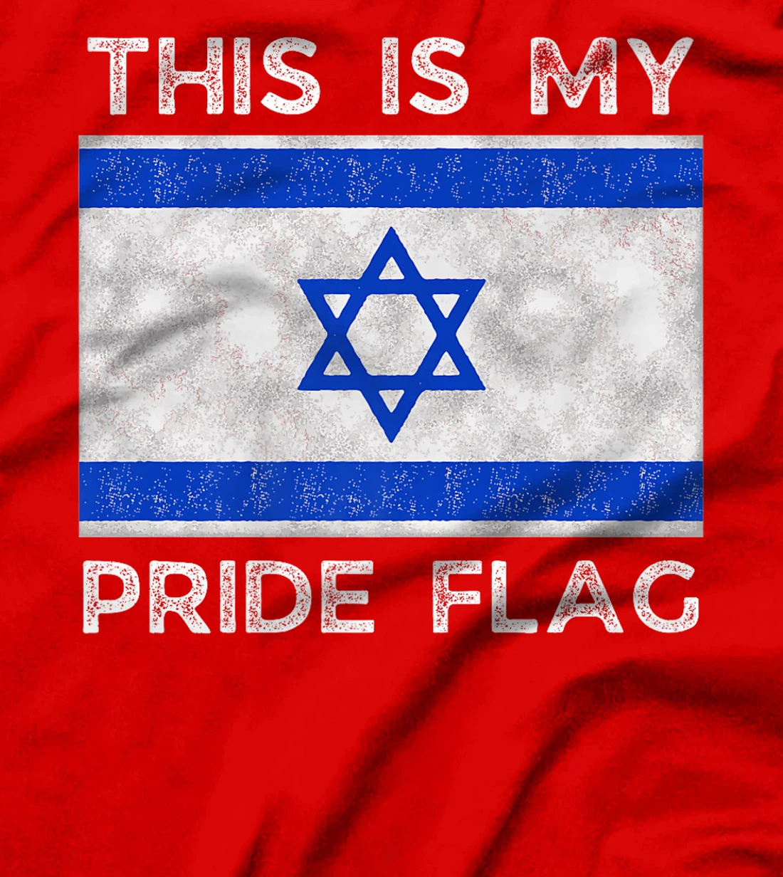 This is My Pride Flag Israeli Flag Premium T-Shirt
