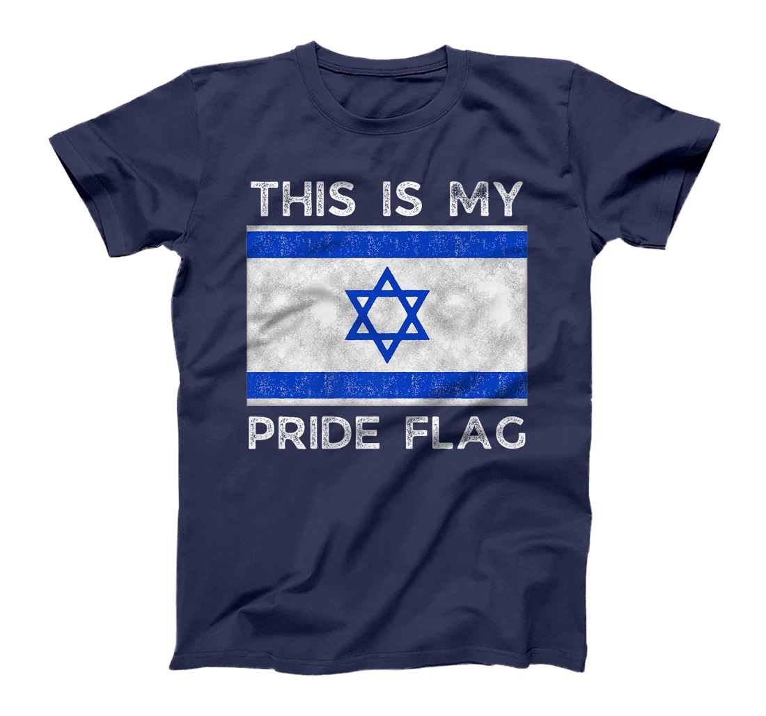 This is My Pride Flag Israeli Flag Premium T-Shirt
