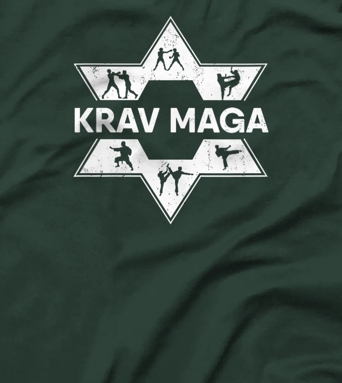 Womens Krav Maga Israeli Martial Arts Star T-Shirt