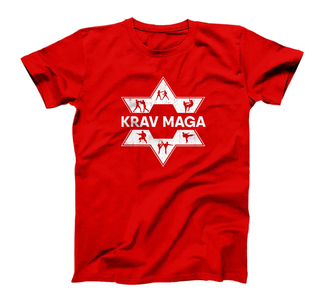 Womens Krav Maga Israeli Martial Arts Star T-Shirt