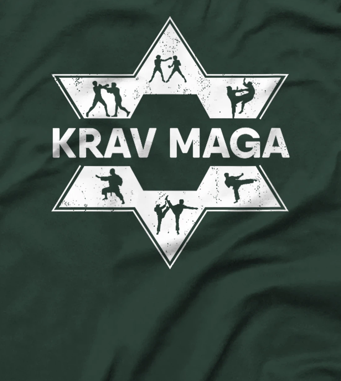 Krav Maga Israeli Martial Arts Star T-Shirt