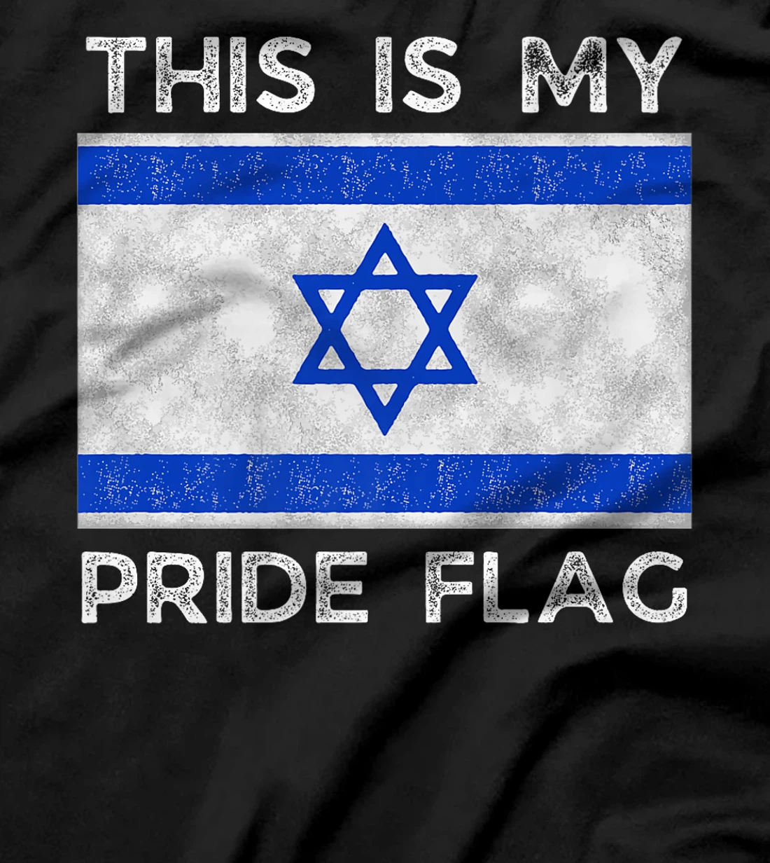 This is My Pride Flag Israeli Flag Premium T-Shirt