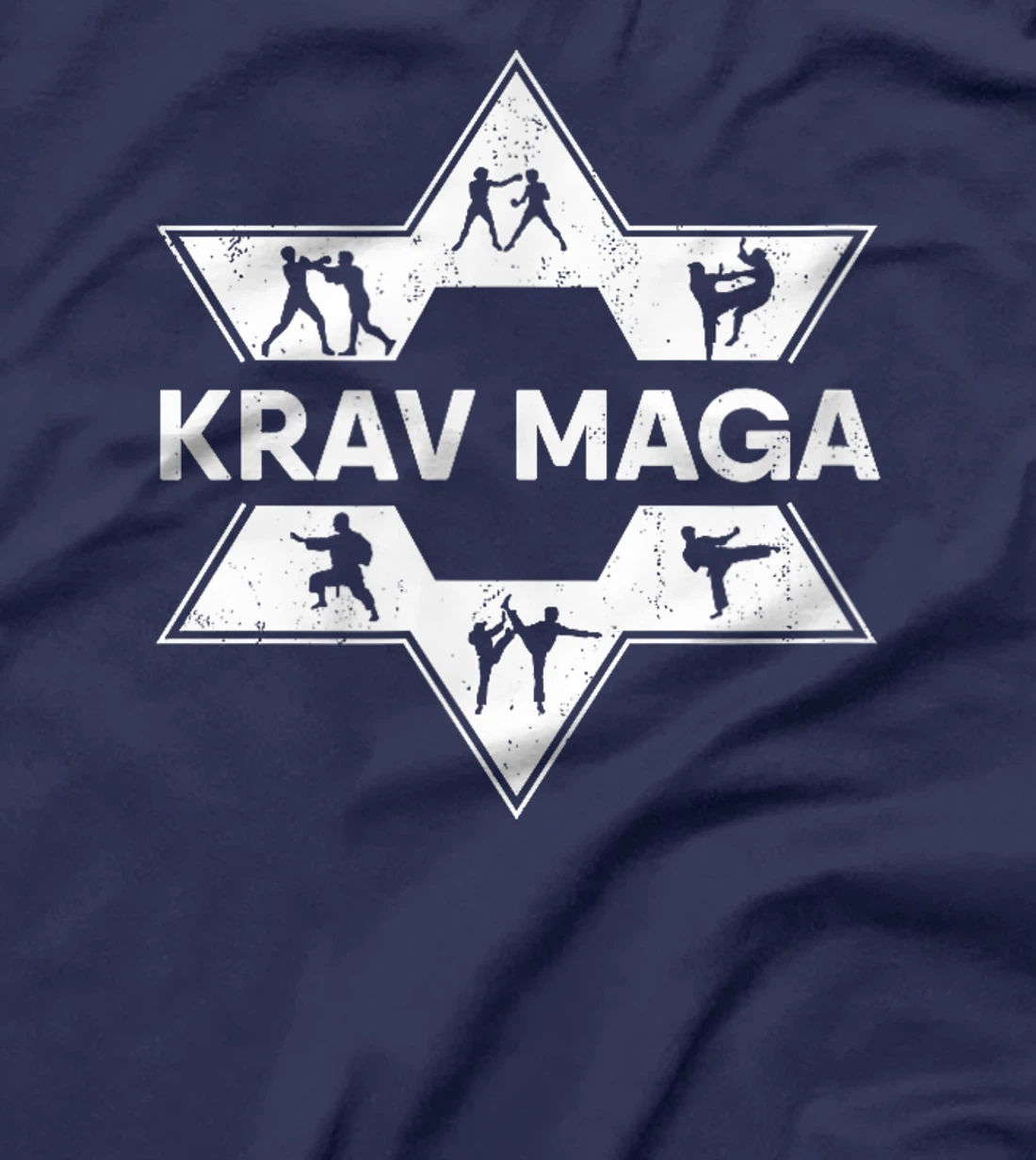 Krav Maga Israeli Martial Arts Star T-Shirt