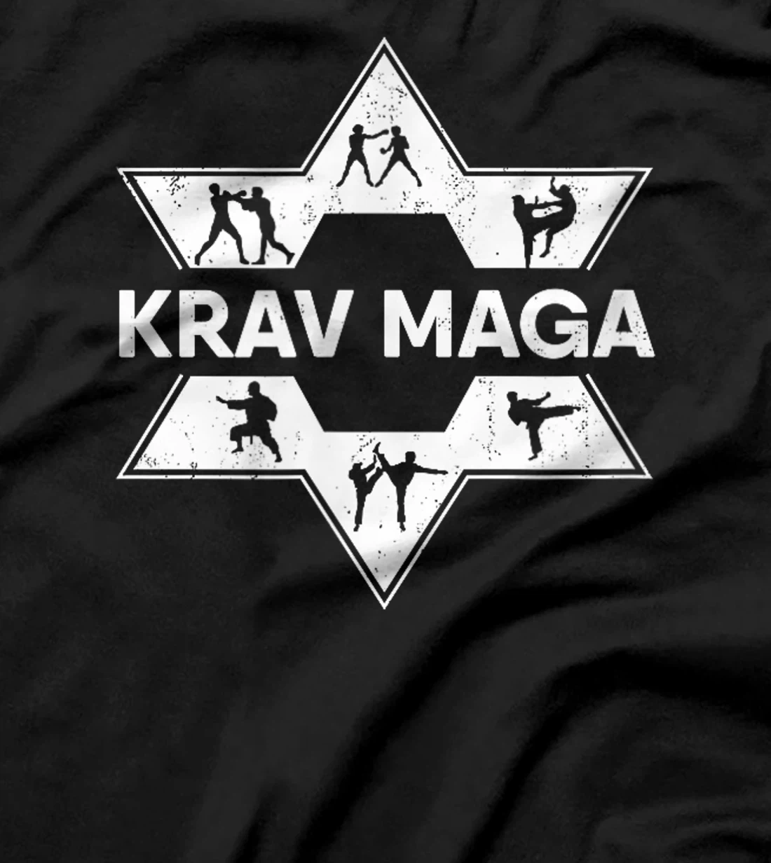 Krav Maga Israeli Martial Arts Star T-Shirt