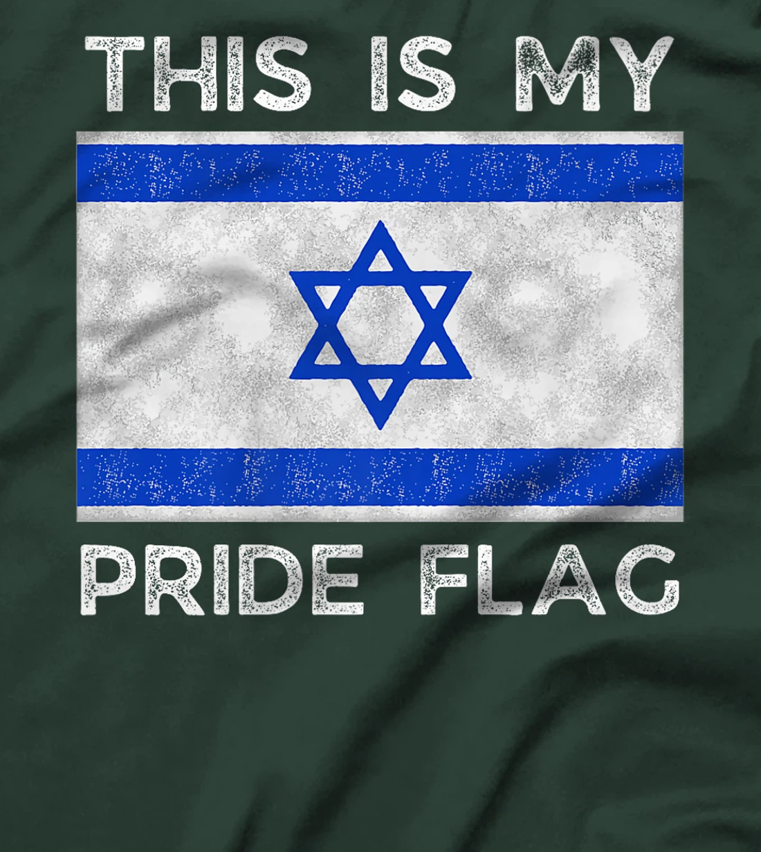 This is My Pride Flag Israeli Flag Premium T-Shirt
