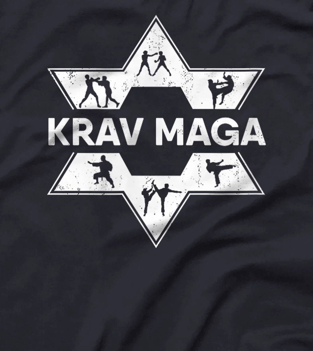 Krav Maga Israeli Martial Arts Star T-Shirt