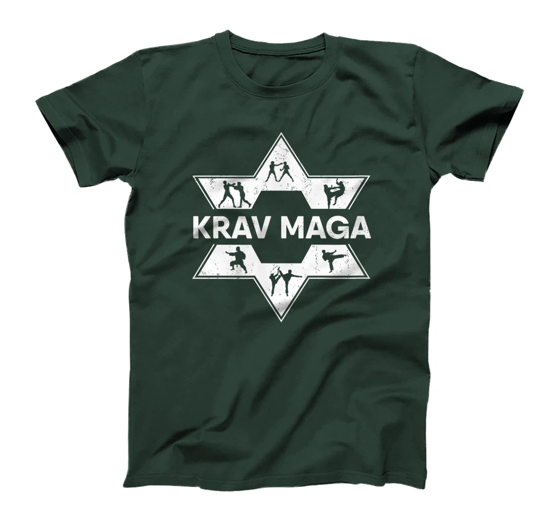 Krav Maga Israeli Martial Arts Star T-Shirt