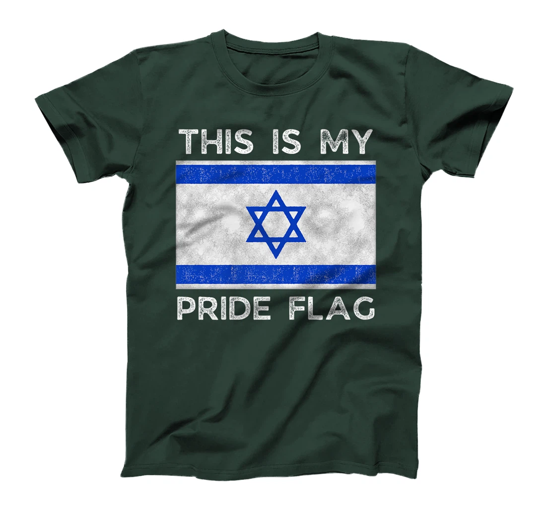 This is My Pride Flag Israeli Flag Premium T-Shirt