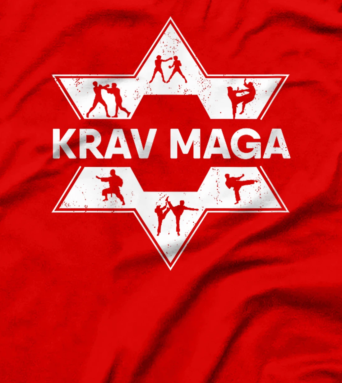 Krav Maga Israeli Martial Arts Star T-Shirt