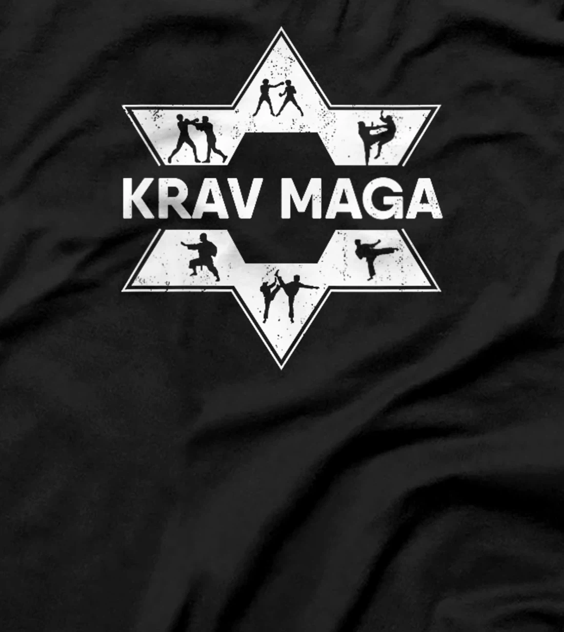 Womens Krav Maga Israeli Martial Arts Star T-Shirt