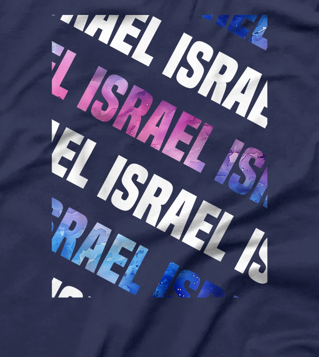 Israel Camo Pattern Watercolor Camouflage T-Shirt