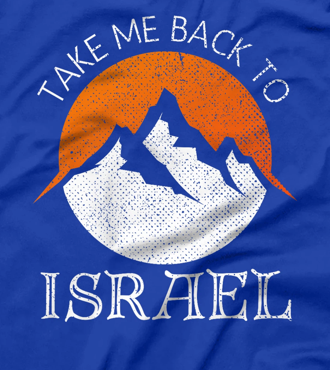 Take Me Back To Israel Vintage Israel Vacation Premium T-Shirt