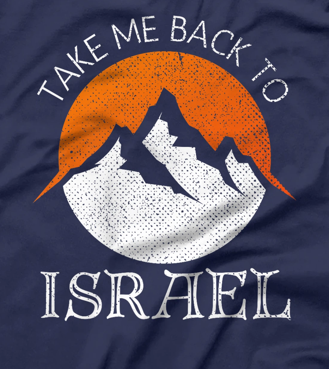 Take Me Back To Israel Vintage Israel Vacation Premium T-Shirt