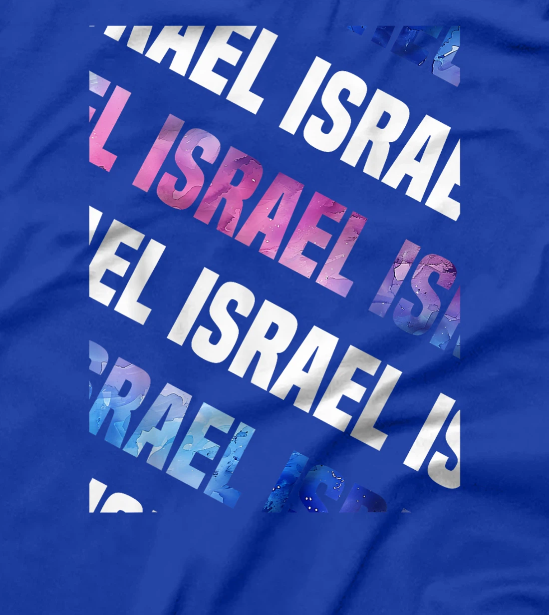 Israel Camo Pattern Watercolor Camouflage T-Shirt