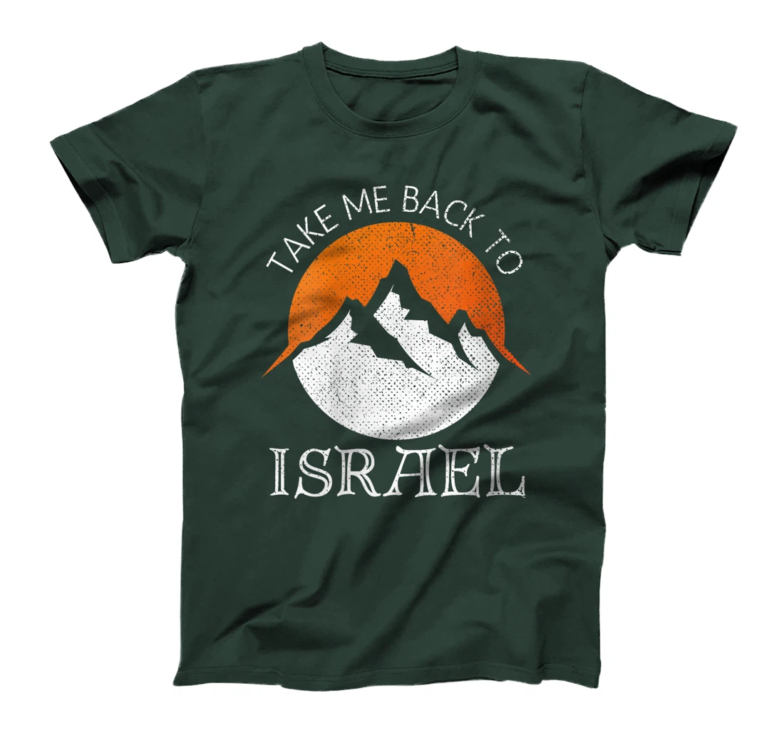 Womens Take Me Back To Israel Vintage Israel Vacation T-Shirt