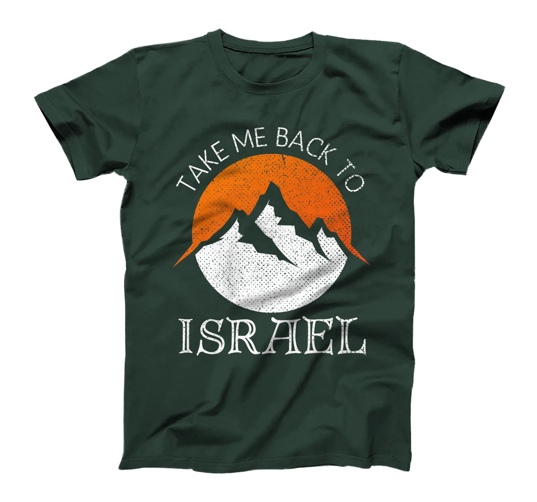 Take Me Back To Israel Vintage Israel Vacation Premium T-Shirt