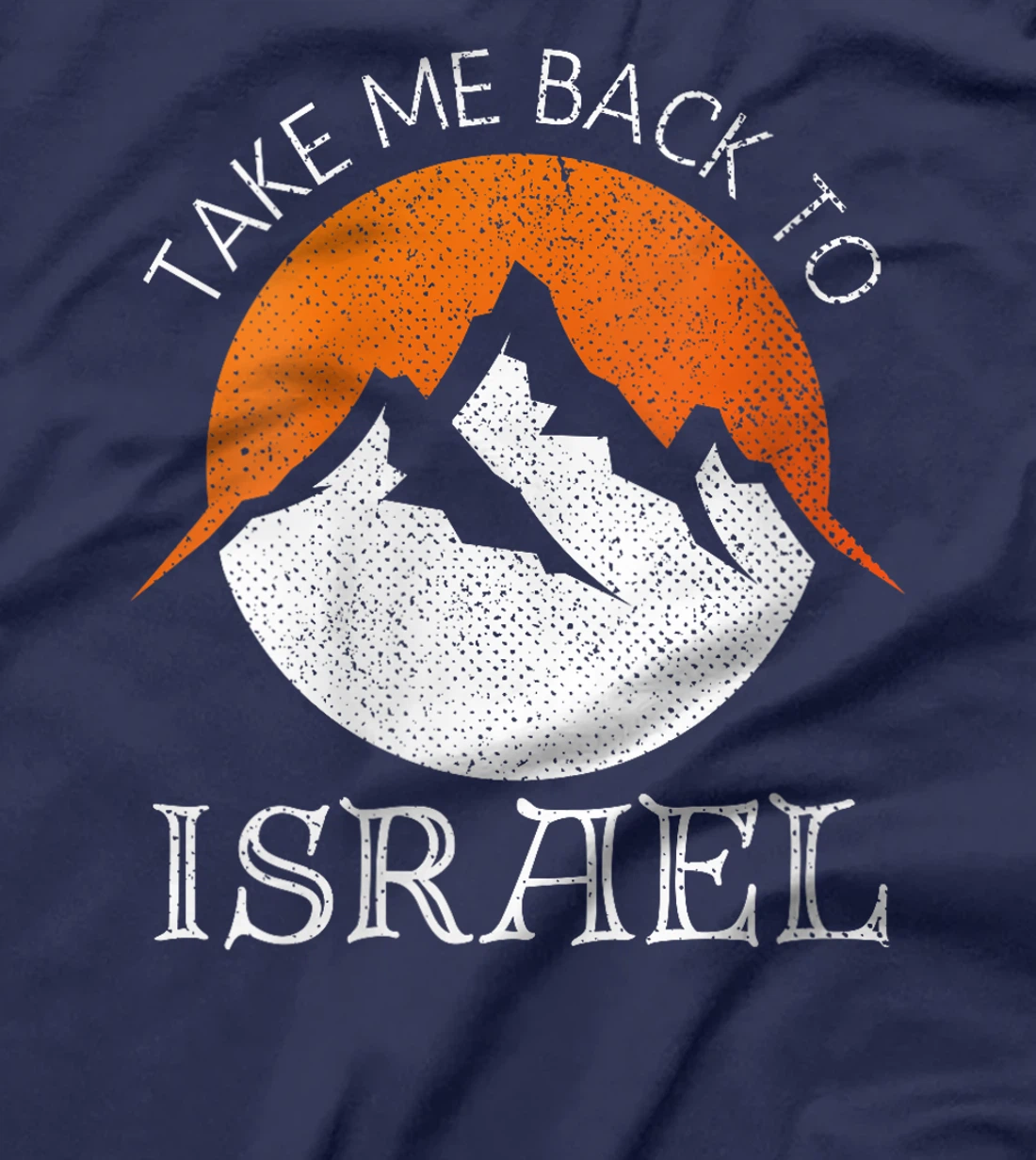 Womens Take Me Back To Israel Vintage Israel Vacation T-Shirt