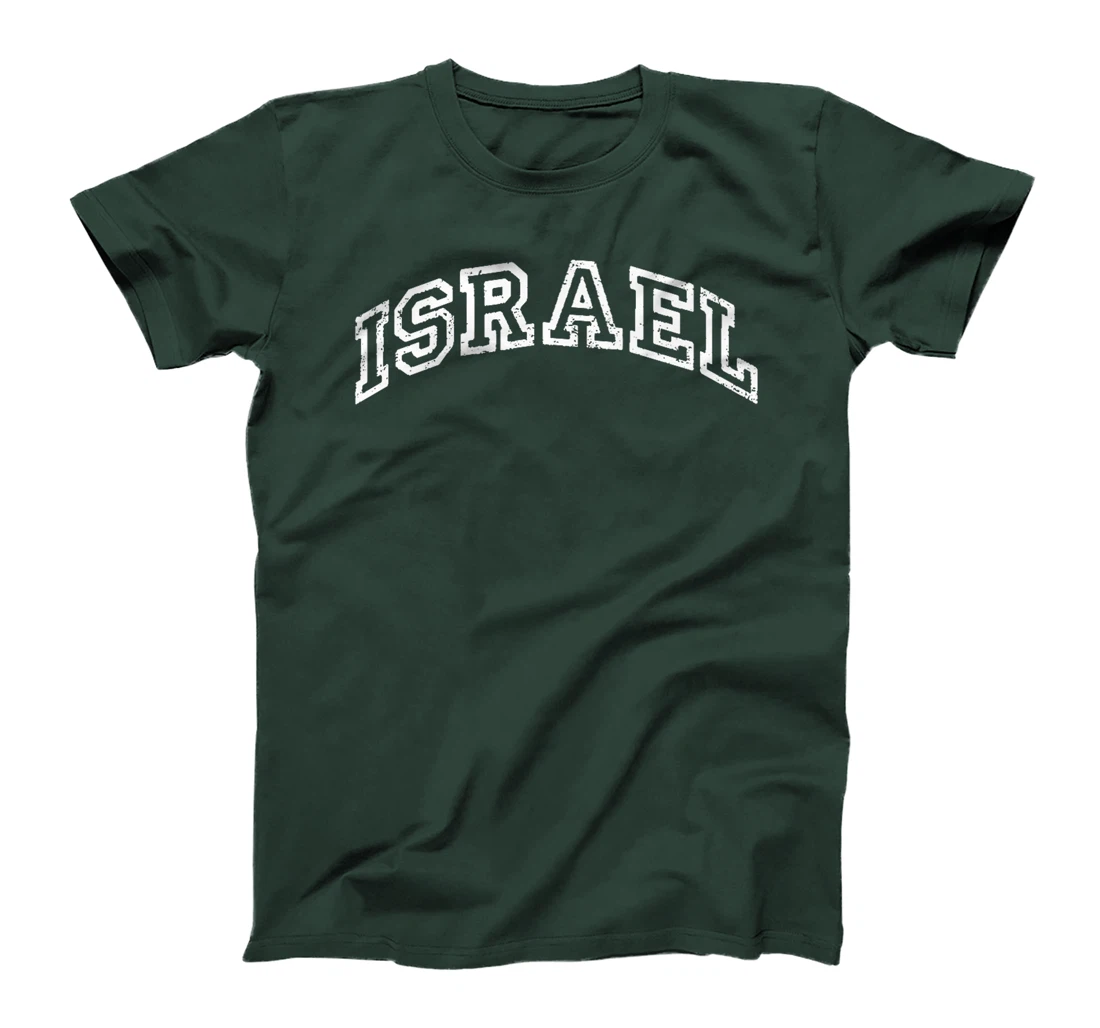 Israel Minimalist Vintage Inspired Retro Varsity Style Premium T-Shirt