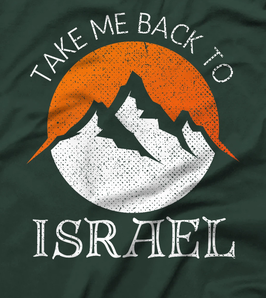 Take Me Back To Israel Vintage Israel Vacation Premium T-Shirt