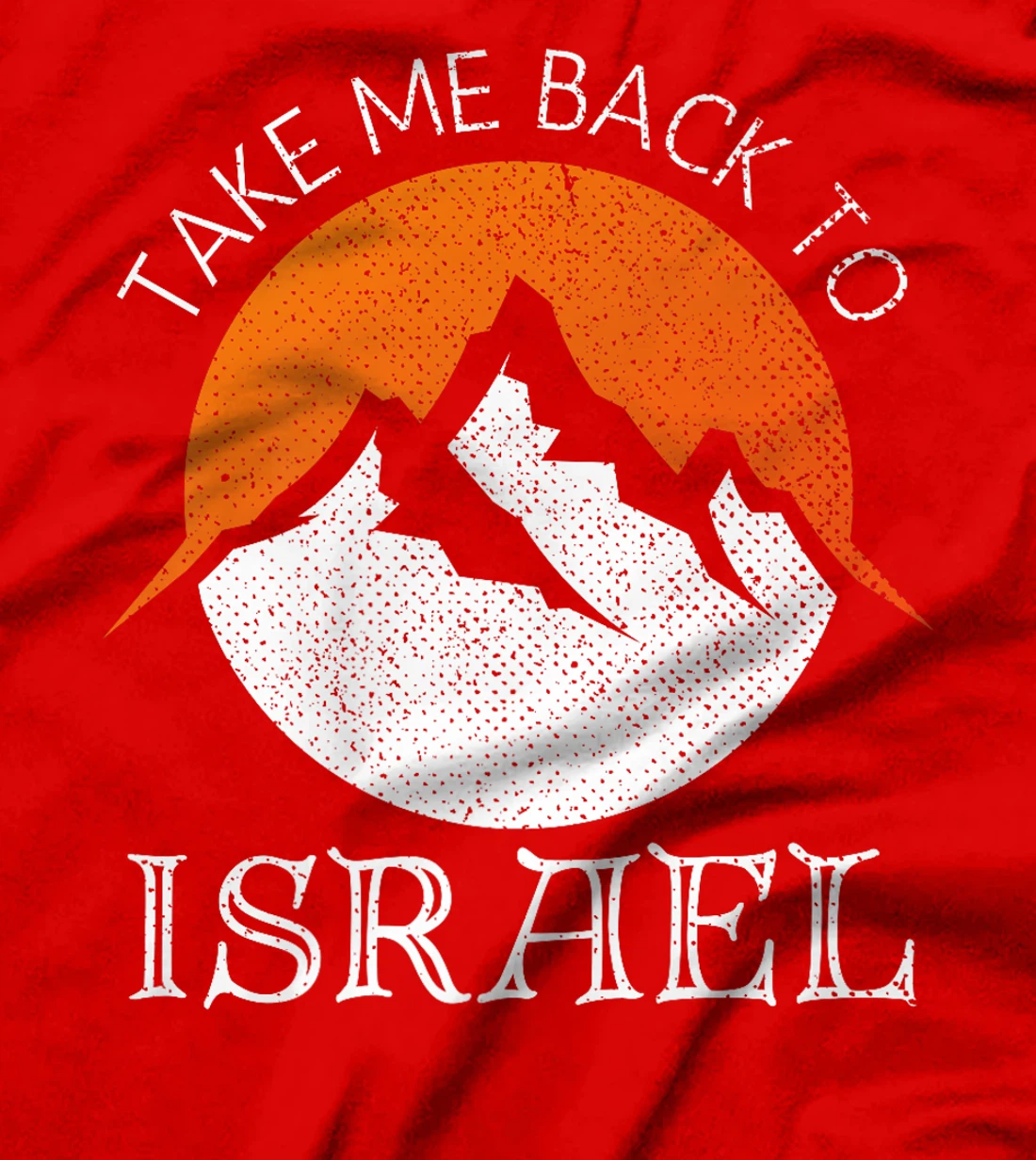Take Me Back To Israel Vintage Israel Vacation Premium T-Shirt