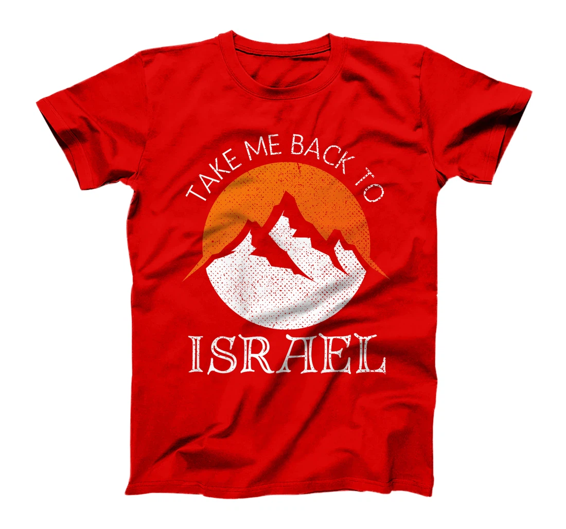 Take Me Back To Israel Vintage Israel Vacation Premium T-Shirt