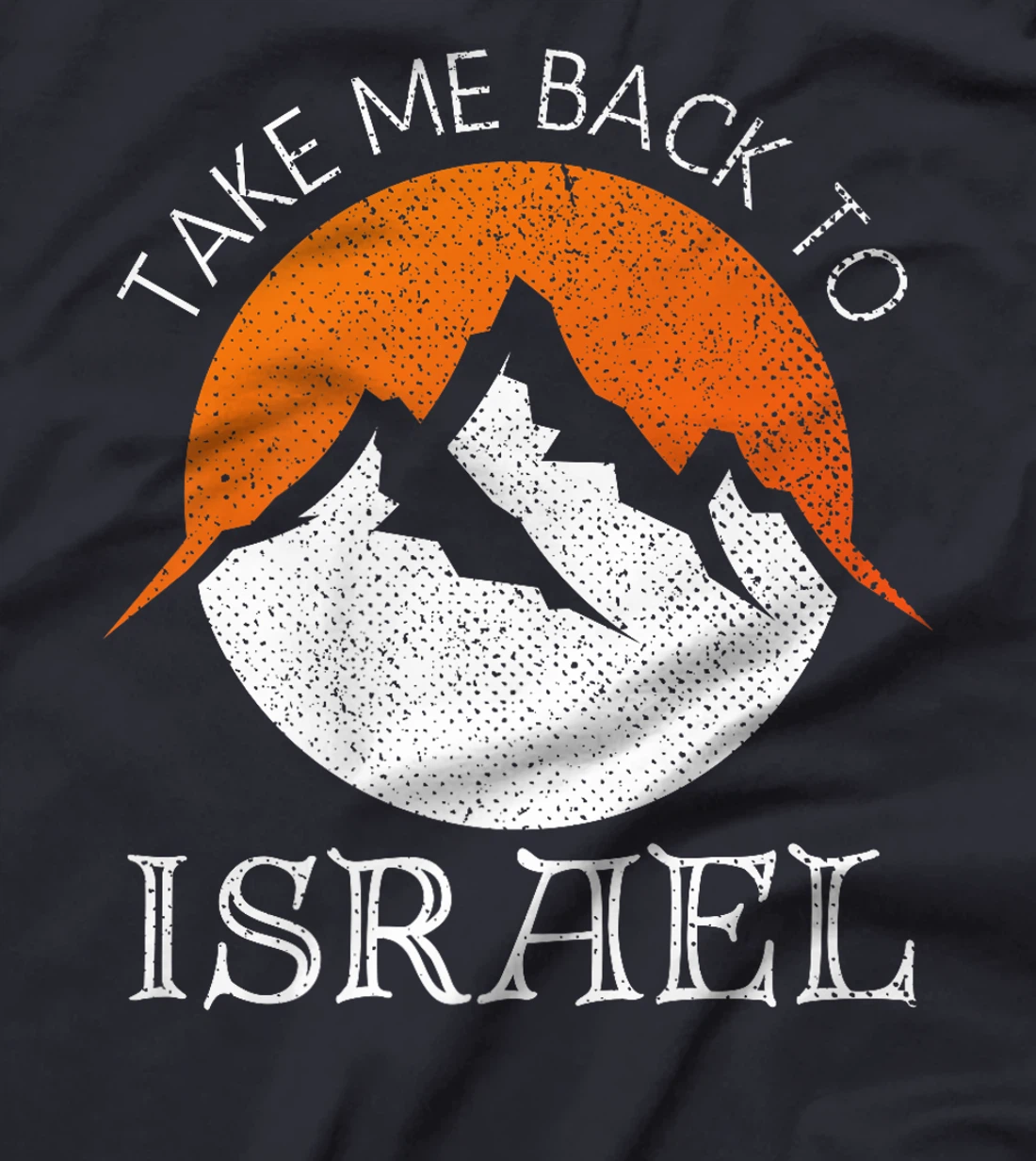 Take Me Back To Israel Vintage Israel Vacation Premium T-Shirt